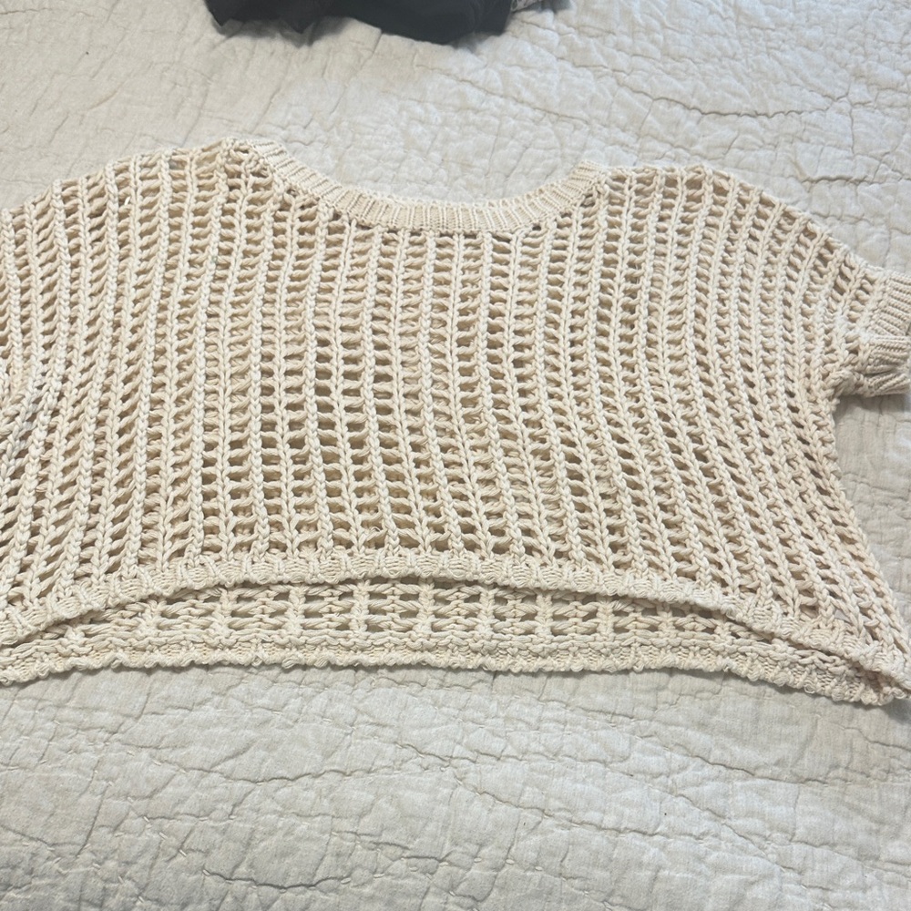 Oversized sweater top